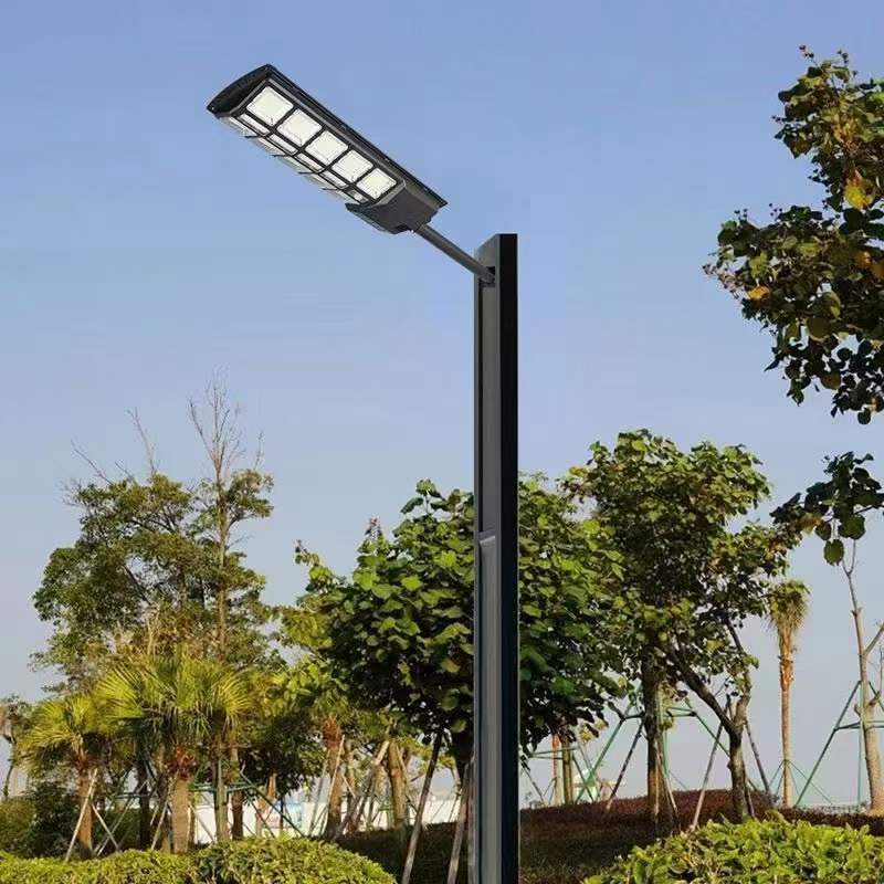 Solar powered human body sensing street light with telescopic support arm -16-20230707