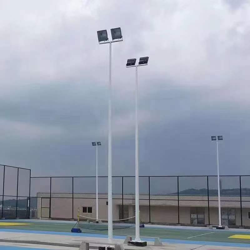 Solar high pole lamp, installation case shooting -214-20230704
